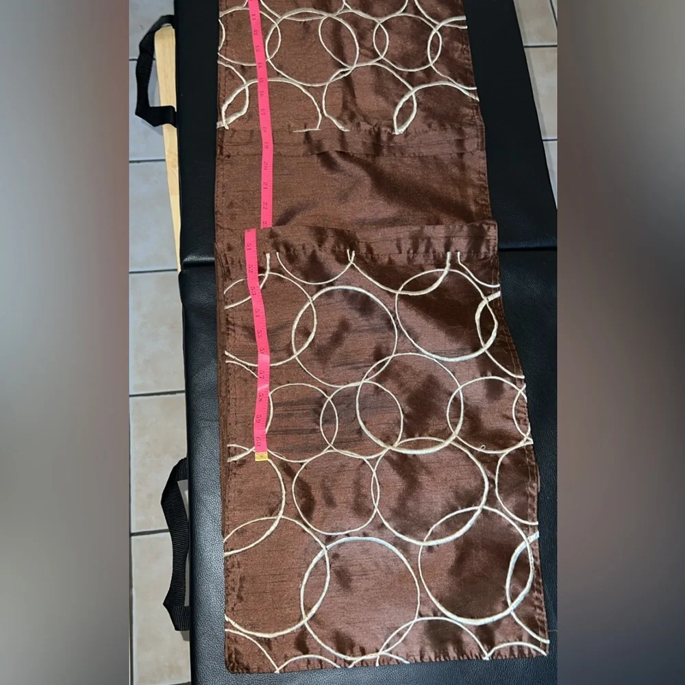 Elegant Brown Placemat & Table Runner Set